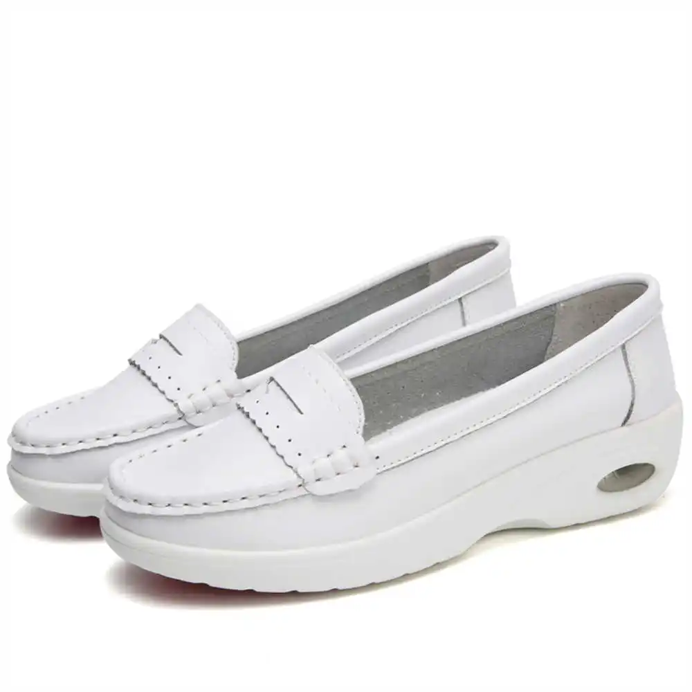 Thick Sole Slipon White Traine - огляд і ціна Formal Wear For Women Lifestyle