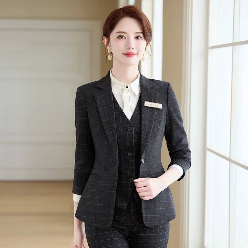 High Quality Fabric Autumn Win - огляд і ціна Women'S Formal Wear Pantsuits