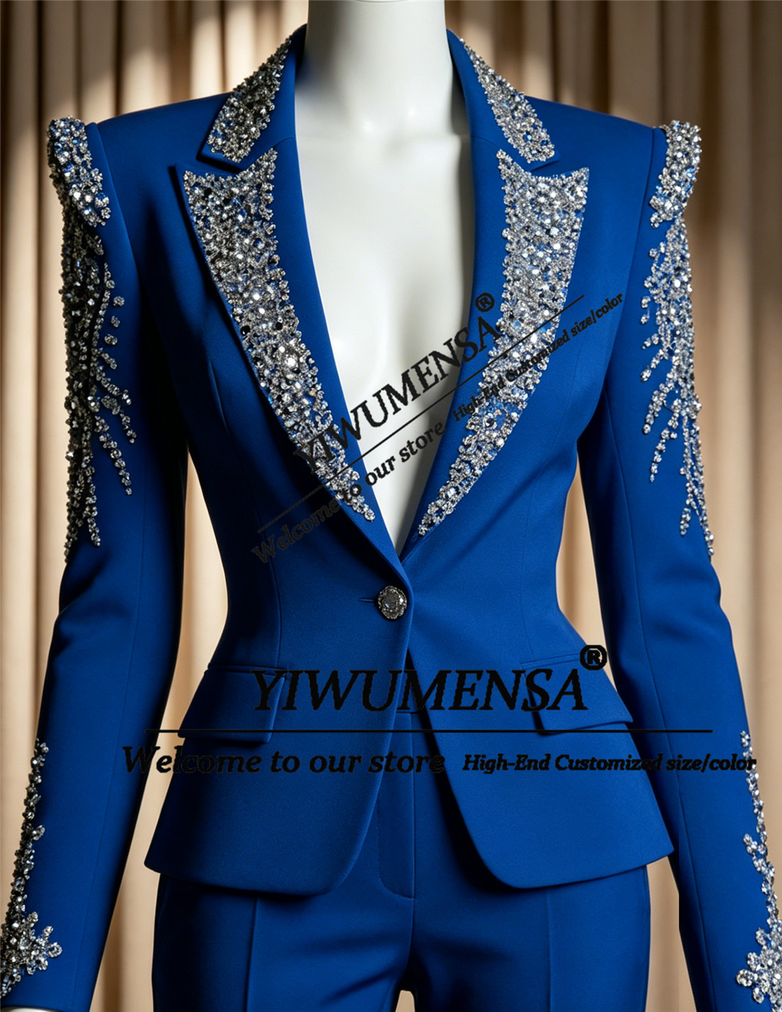Luxury Women Suits 2 Pieces Se - огляд і ціна Women Formal Wear With Blazer