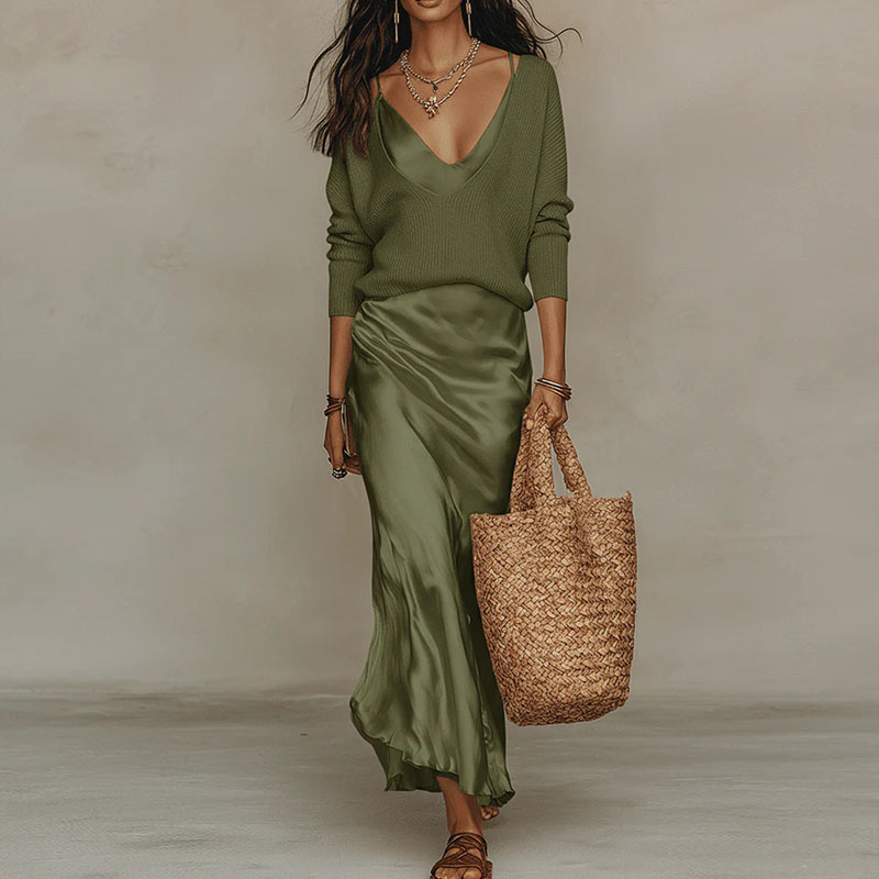 Elegant V Neck Slim Office Two - огляд і ціна Women Formal Wear For Summer