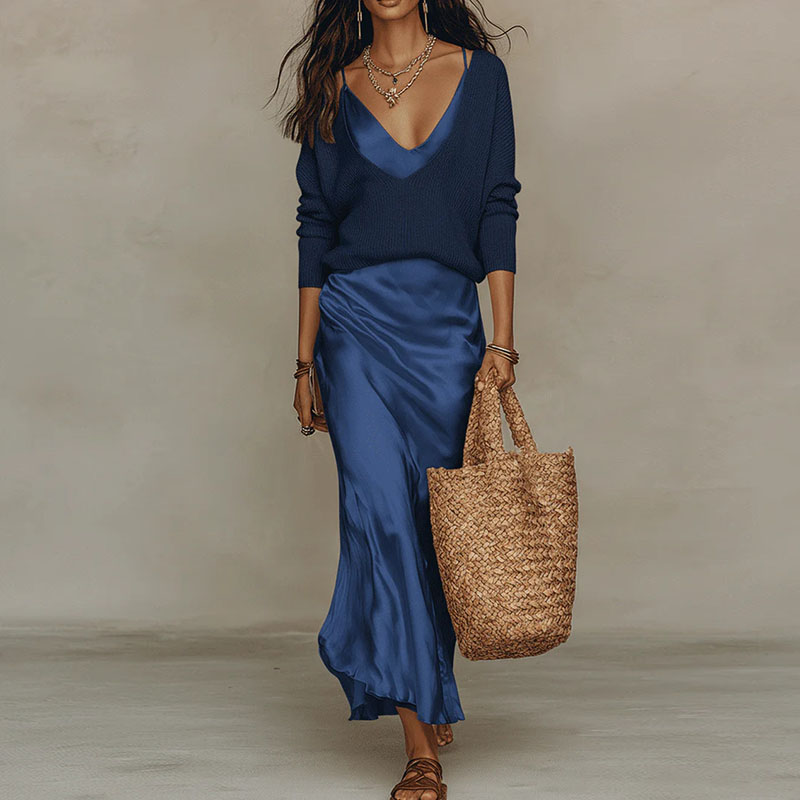Elegant V Neck Slim Office Two - огляд і ціна Women Formal Wear For Summer