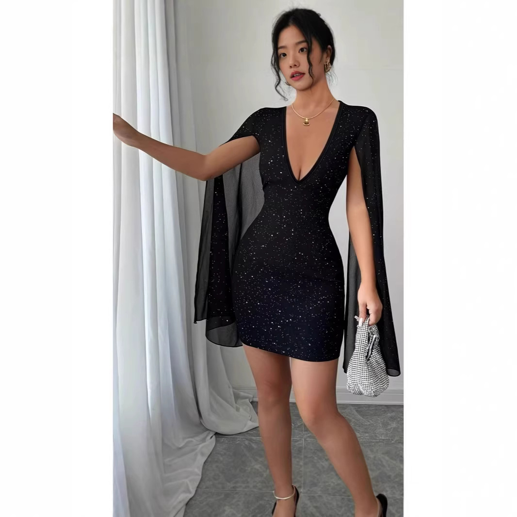 V Neck Bodycon Midi Dress Eleg - огляд і ціна Women Formal Wear For Summer