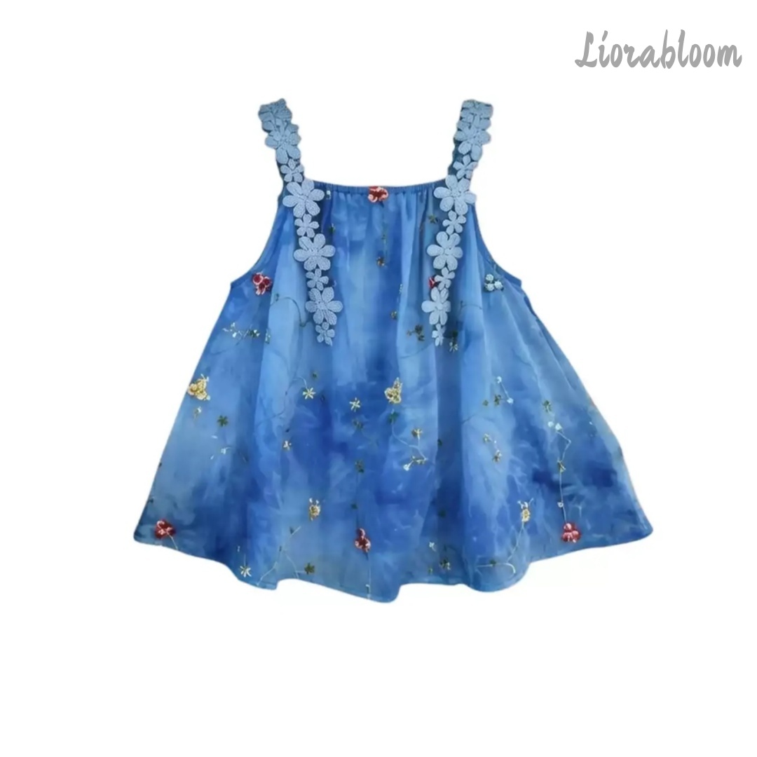 Starry Sky Themed Girls' Dress - огляд і ціна Formal Attire Woman