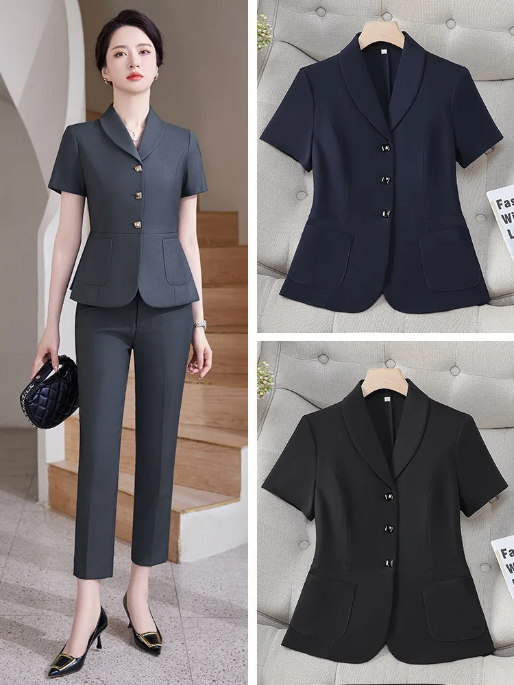 Pop 2024 Summer Formal OL Styl - огляд і ціна Women'S Formal Wear Pantsuits