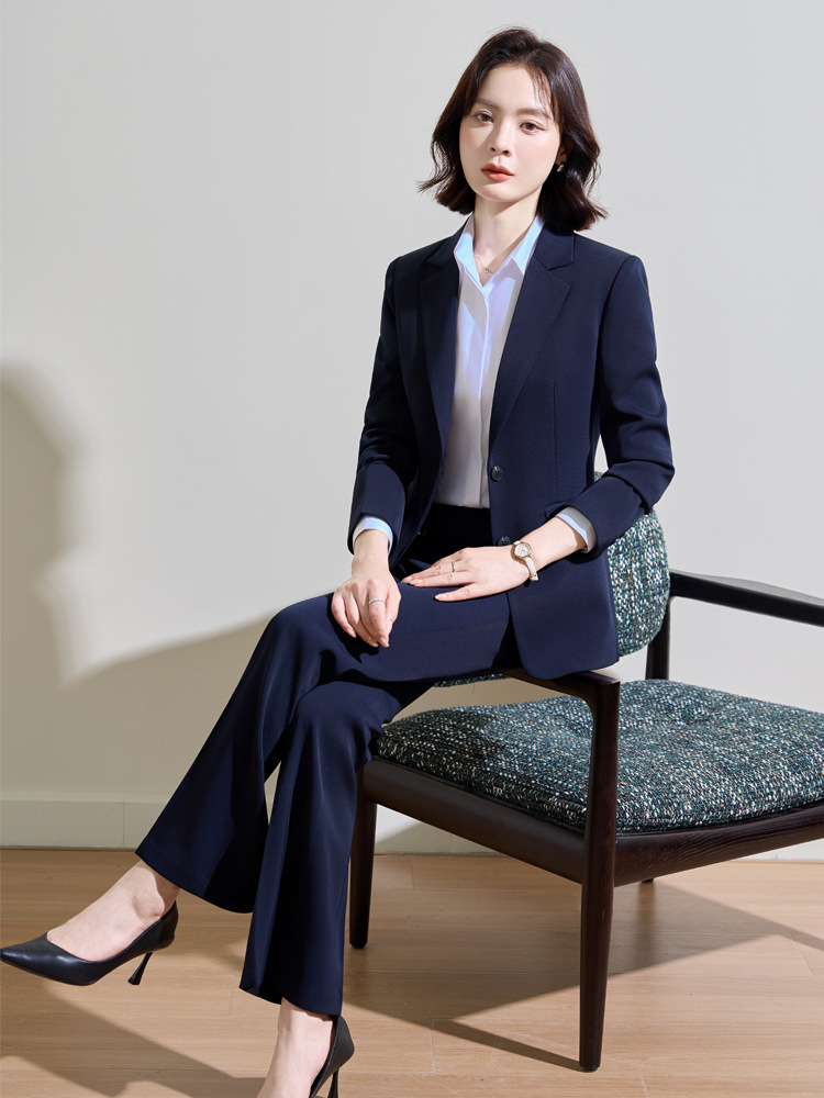 Navy blue professional suit fo - огляд і ціна Women'S Formal Wear Pantsuits