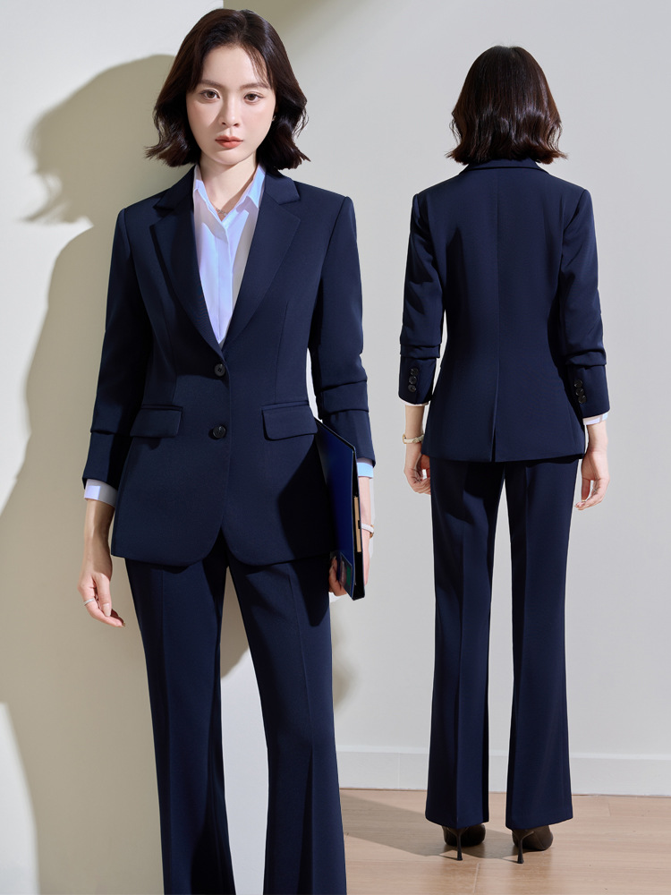 Navy blue professional suit fo - огляд і ціна Women'S Formal Wear Pantsuits