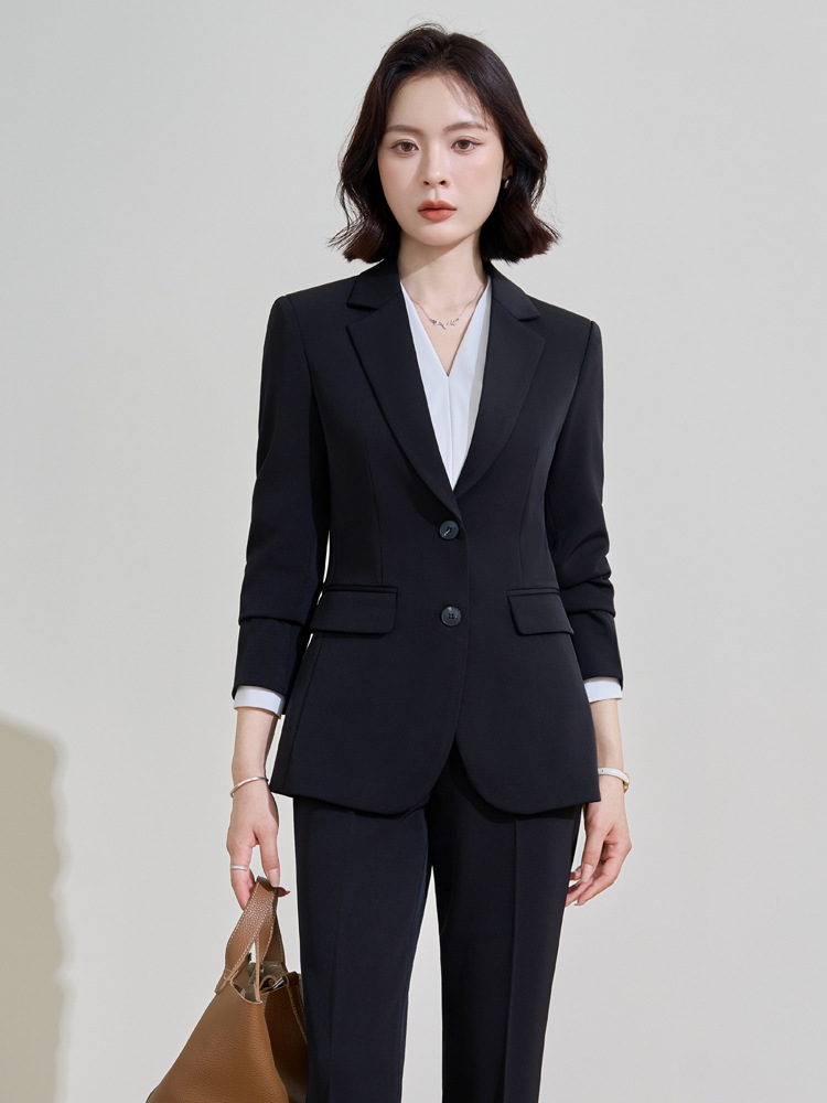 Navy blue professional suit fo - огляд і ціна Women'S Formal Wear Pantsuits