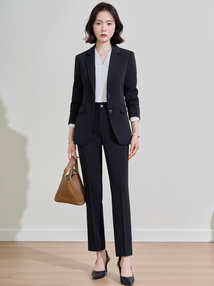 Navy blue professional suit fo - огляд і ціна Women'S Formal Wear Pantsuits