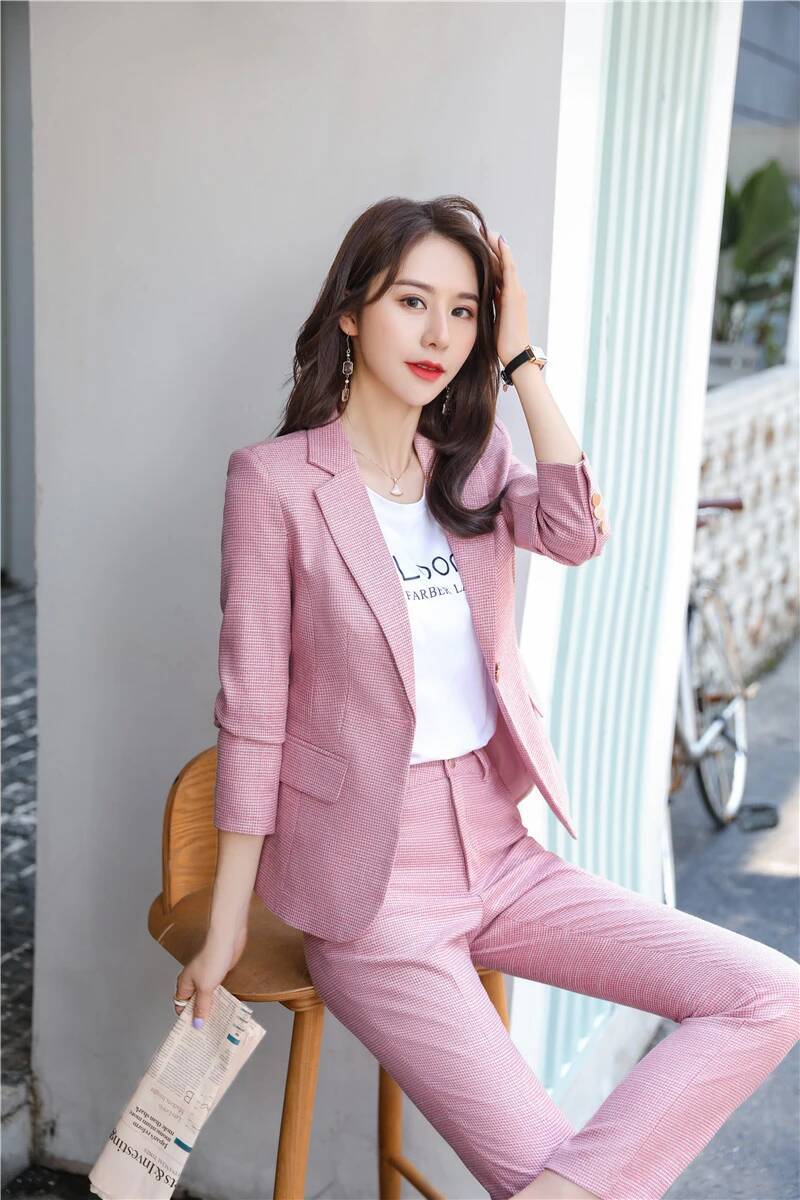 Novelty Green Uniform Designs  - огляд і ціна Women'S Formal Wear Pantsuits