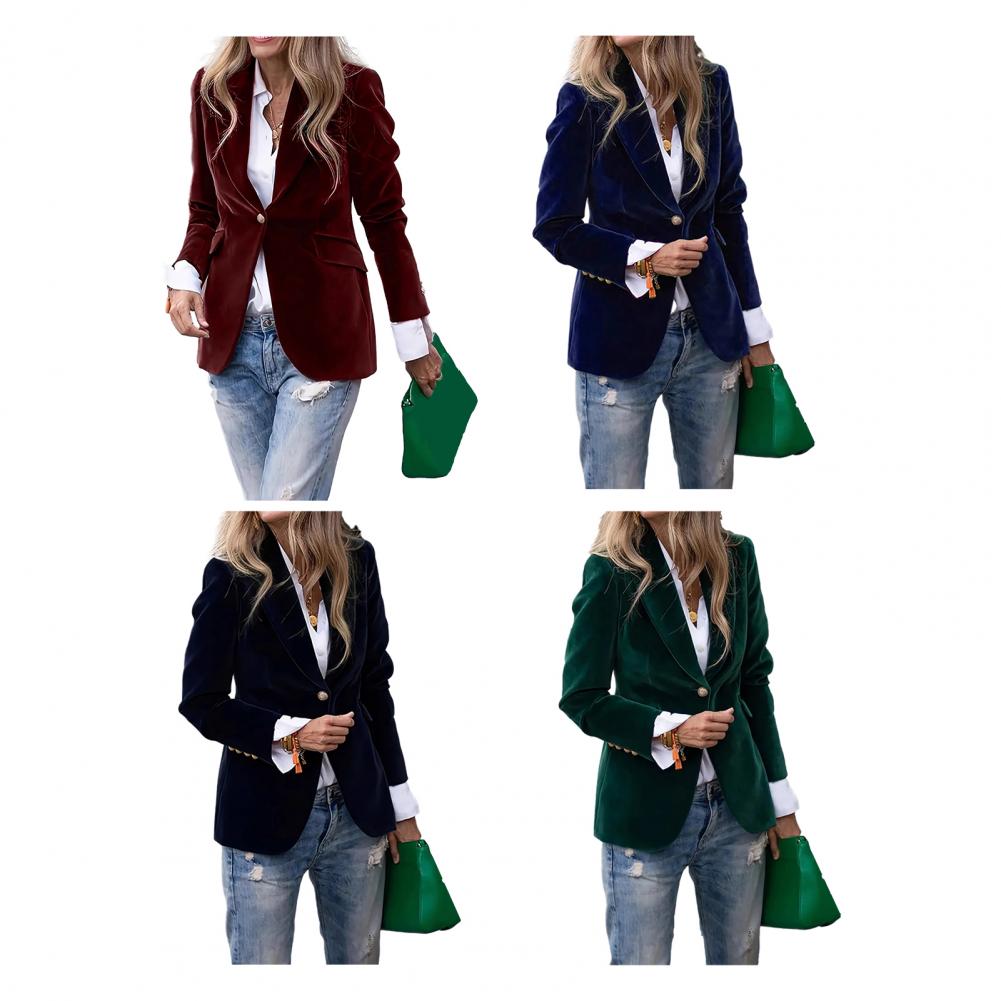 Velvet Large Size Women Prom P - огляд і ціна Women Formal Wear With Blazer