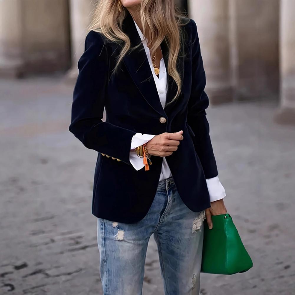 Velvet Large Size Women Prom P - огляд і ціна Women Formal Wear With Blazer