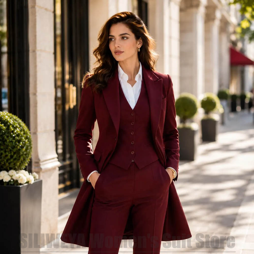 Fashion Women 3 Piece Suit Ele - огляд і ціна Women Formal Wear With Blazer