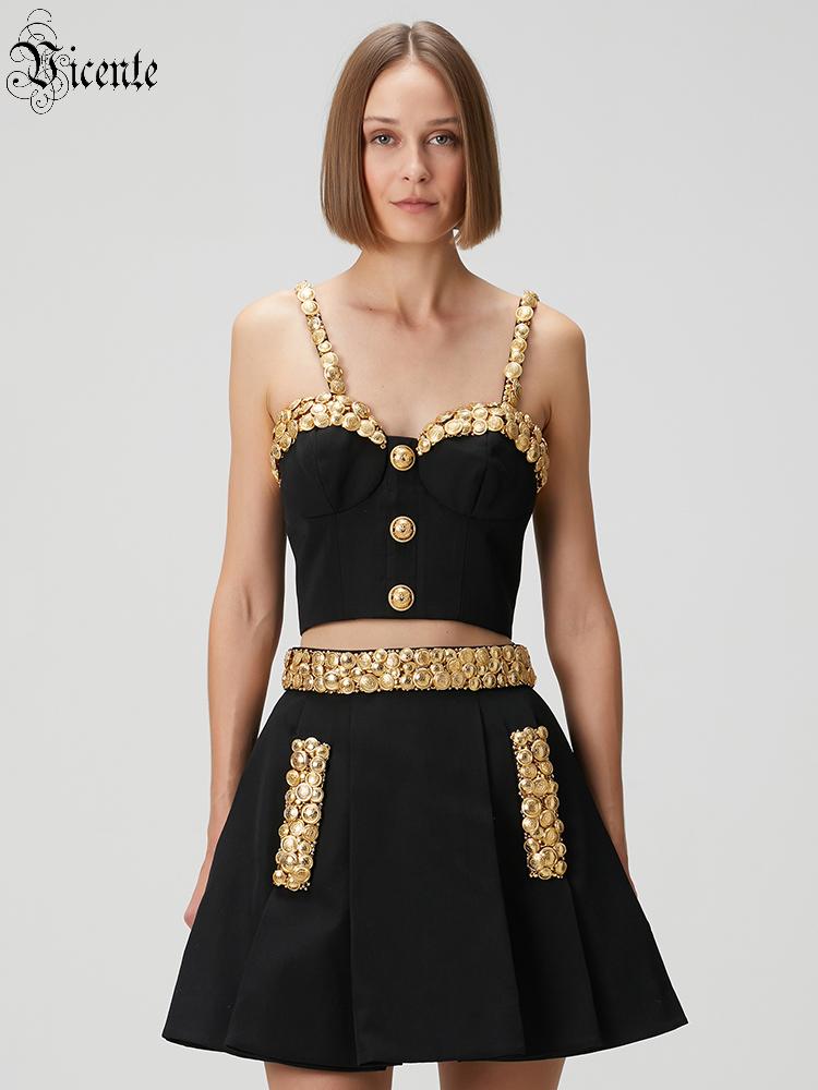VC Black Two Piece Set Dress w - огляд і ціна Women'S Holiday Formal Wear