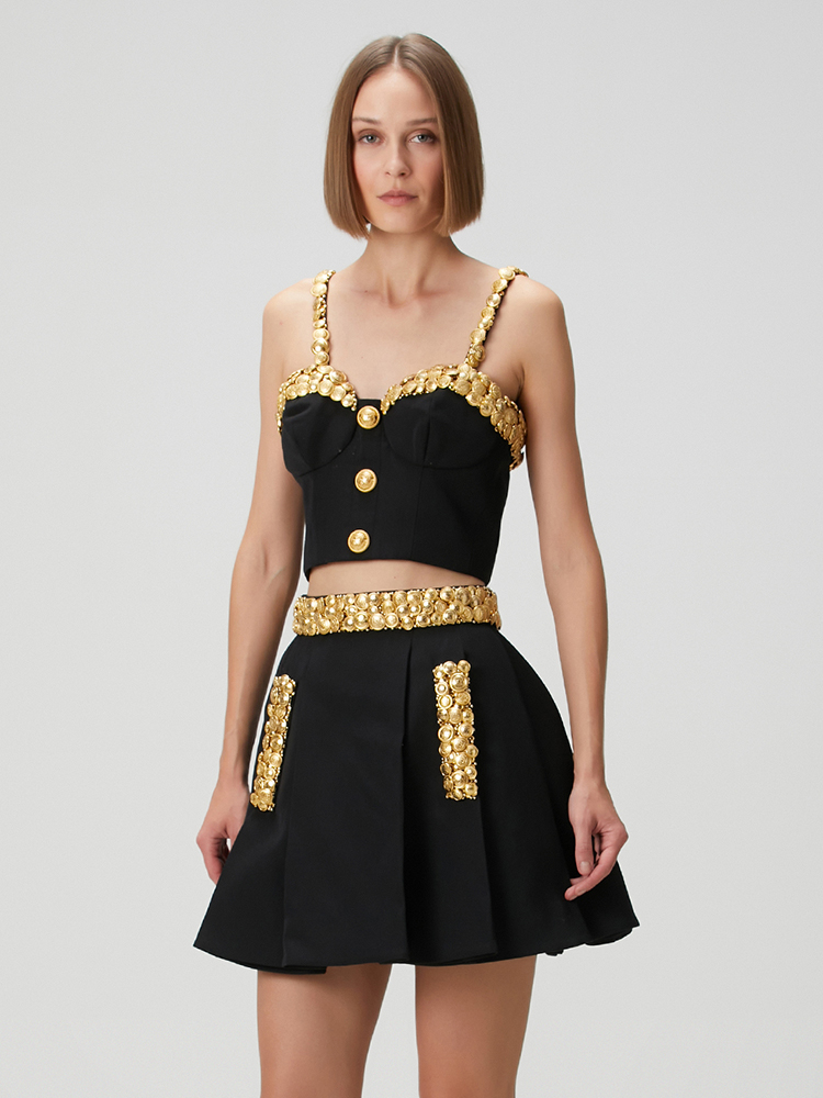 VC Black Two Piece Set Dress w - огляд і ціна Women'S Holiday Formal Wear