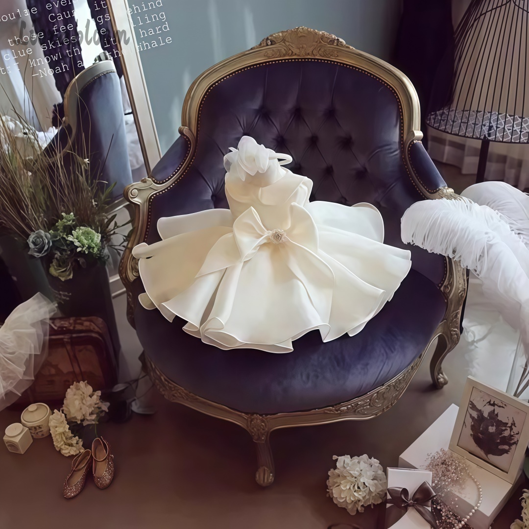 White Pearl Embellished Dress  - огляд і ціна Formal Attire Woman