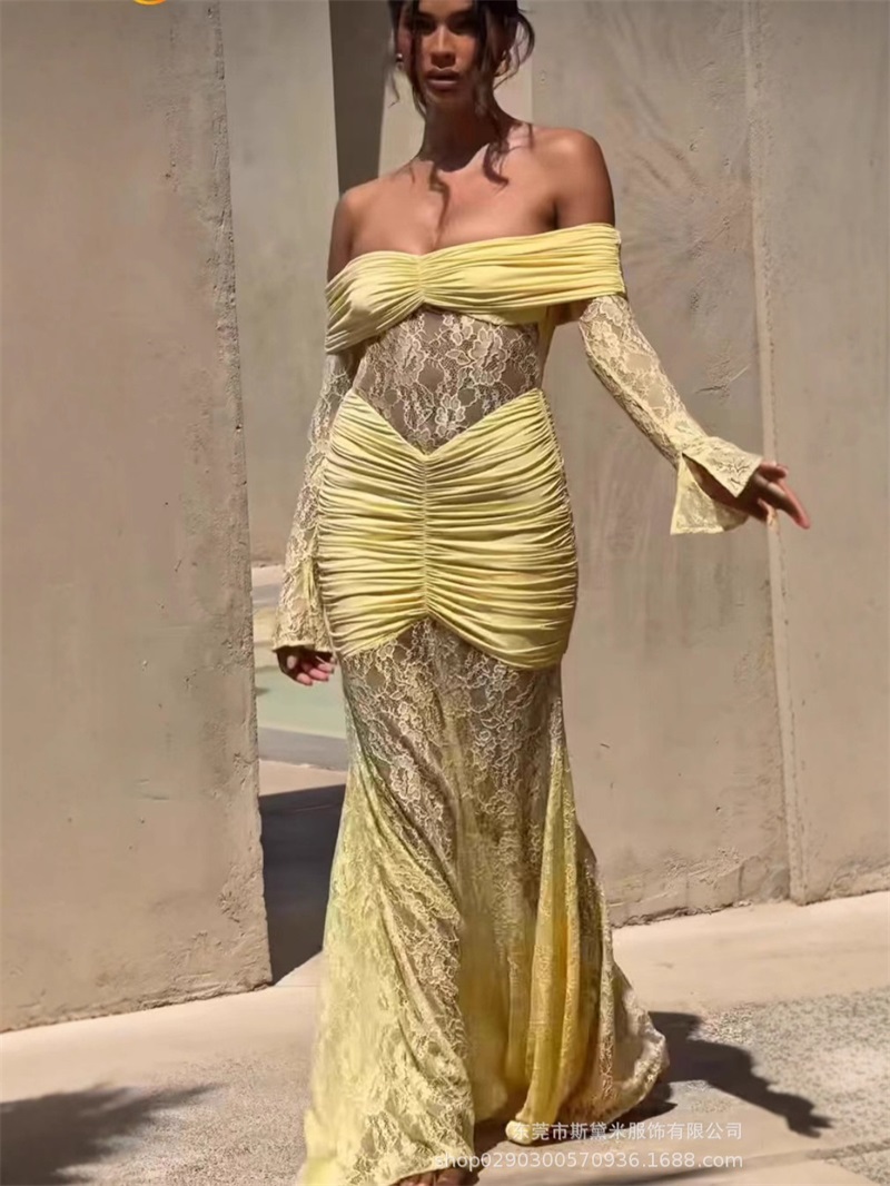 Sexy Lace Mermaid Women Prom D - огляд і ціна Women'S Holiday Formal Wear