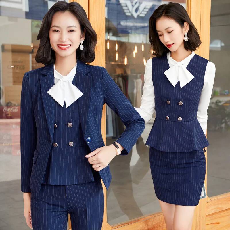 Fashion Striped Formal Busines - огляд і ціна Women'S Formal Wear Pantsuits