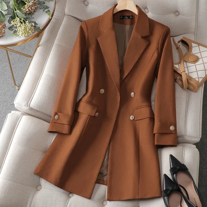 Autumn Winter Jacket Women Lon - огляд і ціна Women Formal Wear With Blazer