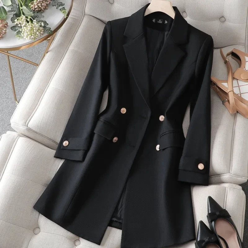 Autumn Winter Jacket Women Lon - огляд і ціна Women Formal Wear With Blazer