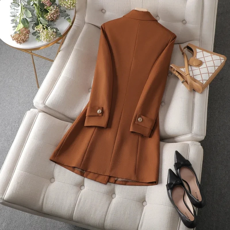 Autumn Winter Jacket Women Lon - огляд і ціна Women Formal Wear With Blazer