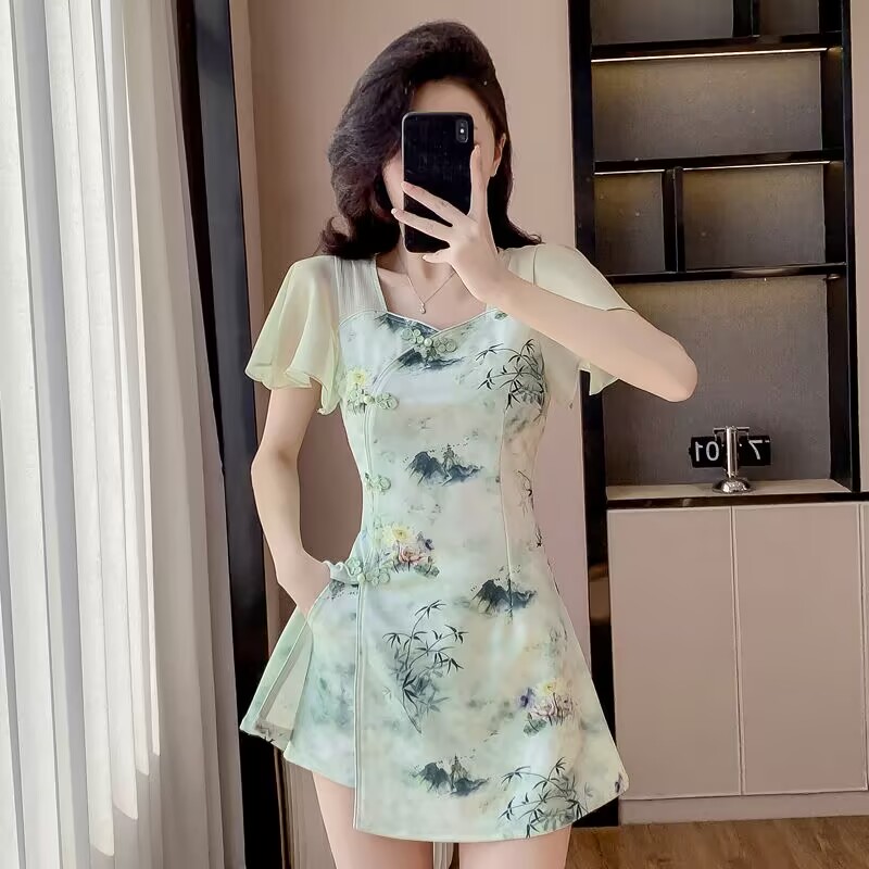 Summer Chinese Style Sweet Che - огляд і ціна Women Formal Wear For Summer