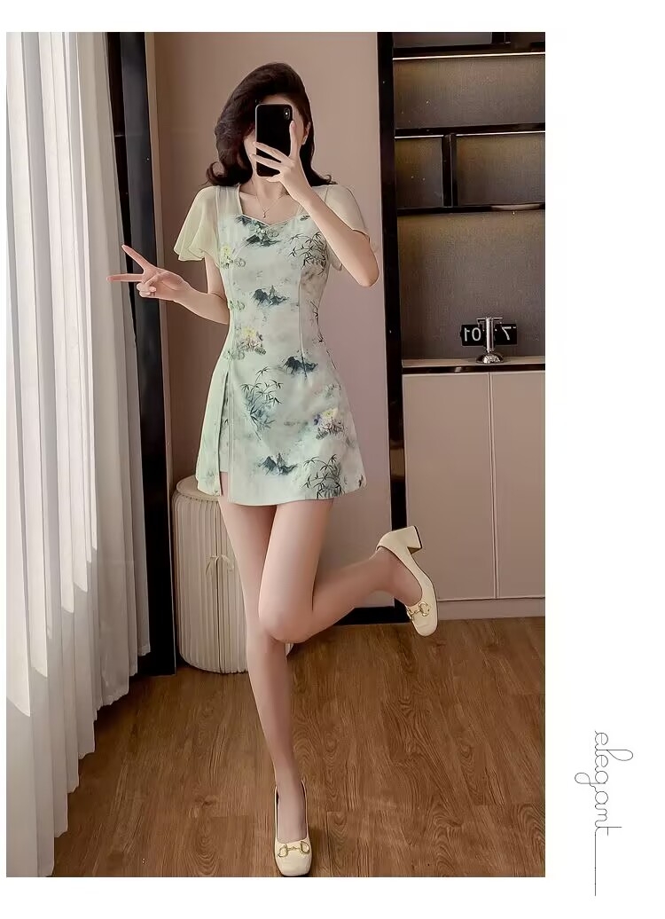 Summer Chinese Style Sweet Che - огляд і ціна Women Formal Wear For Summer