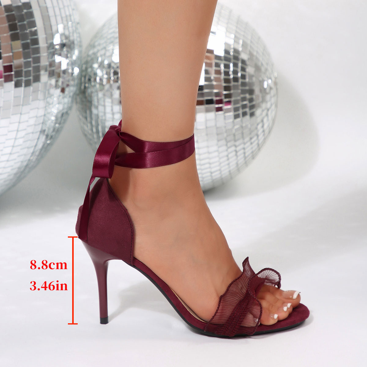 Lace Decorative Black High Hee - огляд і ціна Women'S Work Fashion