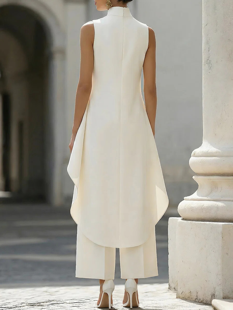 Women's Solid Color Two Piece  - огляд і ціна Formal Attire Woman